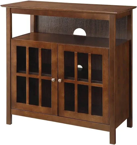 Convenience Concepts Designs2Go Contemporary Big Sur Highboy TV Stand, Cherry 