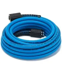 Pressure Washer Hose – 1/4" X 100 FT High Power Washer Extension Hose – Kink & Wear Resistant High Pressure Hose for Replacement – Compatible with M22 Fittings – 3600PSI