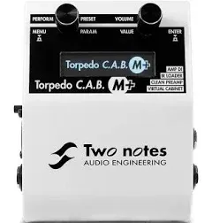 Two Notes Torpedo C.A.B. M Speaker Simulator / Amp DI | Reverb