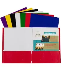 C-Line Two-Pocket Paper Portfolios