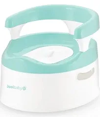 Jool Baby Potty Chair for Toddler Toilet Training - Splash Guard & Back Support (Gray)