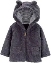 Carter's Baby Faux Sherpa Hoodie Title