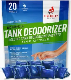 RV Holding Tank Deodorizer + Septic Tank Treatment + Cleaner - 20 Packets Mul...