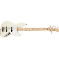 Squier Affinity Series™ Jazz Bass® V 2021 Olympic White | Reverb