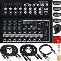 Mackie Mix12FX 12-Channel Compact Mixer with Effects