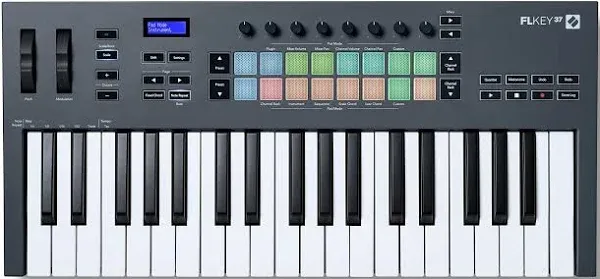 Novation FLkey 37 37-Key MIDI Controller Keyboard for FL Studio