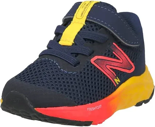 "New Balance Toddler's Fresh Foam Arishi v4 IAARIKB4 Team Navy/Electric Red/Egg Yolk"