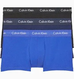 Calvin Klein Cotton Stretch Low Rise Trunk 3-Pack NB2614