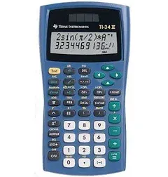 Texas Instruments TI-34 II Scientific Calculator