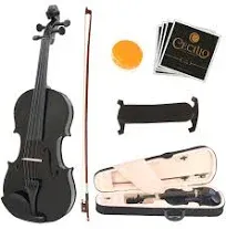 Mendini MV Series 4/4 Full-Size Solid Wood Student Violin Outfit