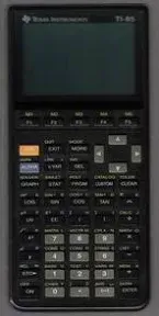 Texas Instruments 85 Graphing Calculator - Screen Defect Selling as Is