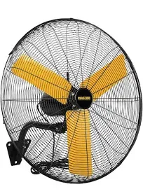 24 Inch Industrial High Velocity Wall Mount Fan for, Commercial, Shop or Gara...