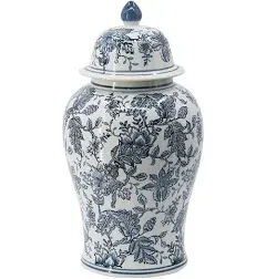 A&B Home Chinoiserie Ginger Jar