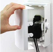 Baby Safety Outlet Cover BOX Double Lock for Much Better Toddler Proofing