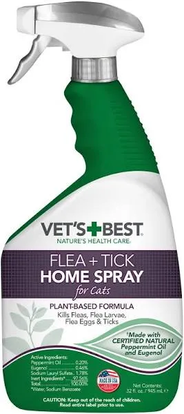 Vet's Best Flea and Tick Home Spray for Cats