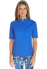 Women’s Coolibar Freestyle Rash Guard UPF 50+ Performance Water Shirt XS