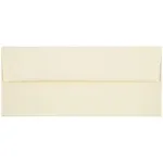 Jam Paper #10 Business Strathmore Envelopes - 4 1/8 x 9 1/2 - Ivory Wove - 50/Pack