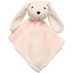 Lambs &amp; Ivy Pink Bunny Soft Baby/Child/Tod<wbr/>dler Plush Lovey Security Blanket