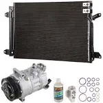 A/C Kit w/AC Compressor Condenser & Drier for Volkswagen VW Jetta & New Beetle - Buyautoparts 60-82504R6 New