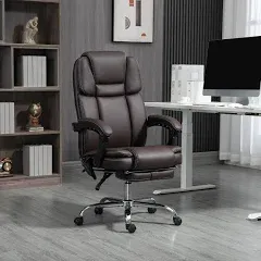 Vinsetto PU Leather Vibration Massage Office Chair