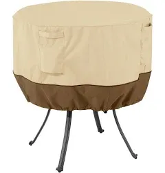 Classic Accessories Veranda Patio Round Table Cover Pebble Large Round