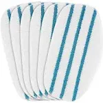 LINNIW 6 Pack Replacement Steam Mop Pads Compatible PurSteam ThermaPro 10-in-1