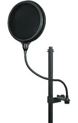 Gator GM-POP FILTER 6&#034; Double Layered Split Level Pop Filter