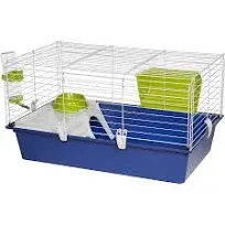 Midwest Homes for Pets Critterville Cleo Guinea Pig Habitat Cage Blue