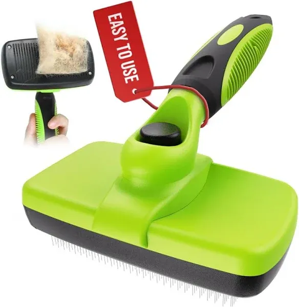 RexiPets Self Cleaning Slicker Brush