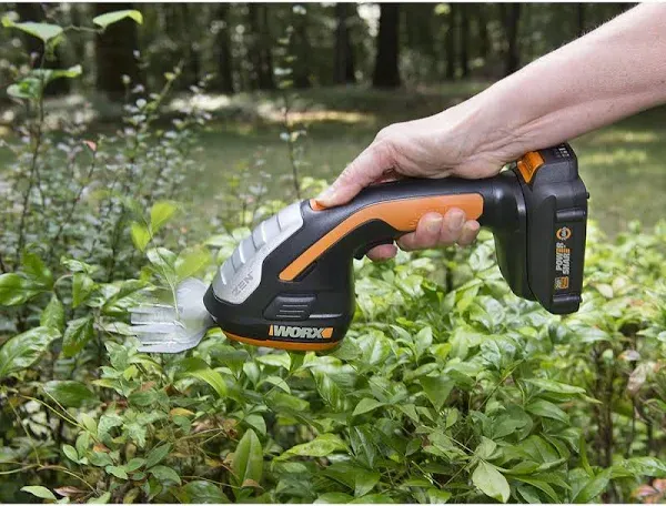 WORX Power Share Cordless 4" Shear and 8" Shrubber Trimmer (Tool Only)