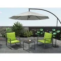 Pyramid Home Decor 3-Piece Rocking Bistro Set