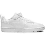 Nike Court Borough Low Recraft Little Kids' Shoes - White/White/White