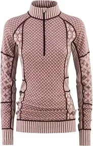 Kari Traa Women's Smekker Half-Zip, Taupe / S