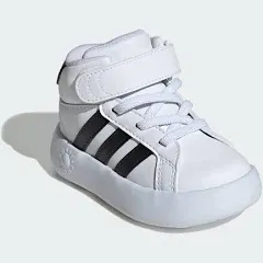 adidas Unisex-Child Grand Court Mid Top Sneaker