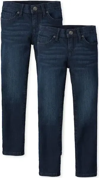 The Children's Place Girls' Multipack Basic Skinny Jeans