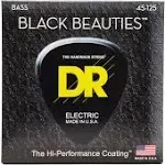 DR Strings Black Beauties Bass BKB5-45 Medium 45-125