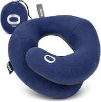 BCOZZY Neck Pillow for Travel Provides Double Support to The Head, Neck &amp; Chin