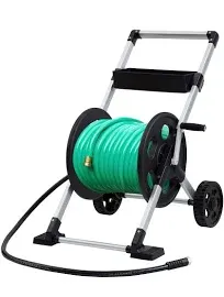 Liberty Garden Explorer 2 Wheel Aluminum Hose Cart