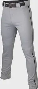 Easton Youth Rival+ Piped Baseball Pants - Gray Red