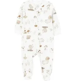 Carter's Baby Animals 2-Way Zip Sleep & Play