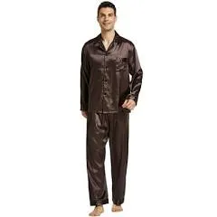 Tony & Candice Men's Classic Satin Pajama Set