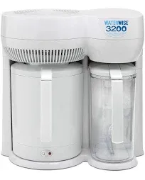 Waterwise 3200 w/ 6 Pack Filters - Produces 1 Gallon of 100% Pure Steam Distilled ...