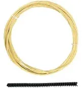 32ft Upholstery Stay Wire for Sofa Furniture Springs, 9 Gauge with 40 Clips (32ft Wire +80 Clips)