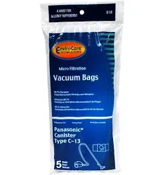 Envirocare Vacuum Bags for Panasonic Canister Type C-13 Vacuums