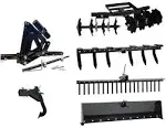 Impact Implements Pro 6-Piece Hydraulic Kit ATV/UTV Garden Lawn Tractors