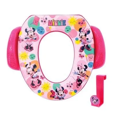 Disney Minnie Mouse "Pop Attitude" Soft Potty Seat with Potty Hook