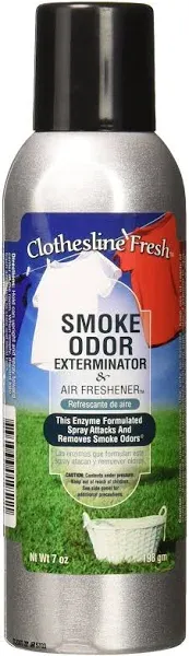 Smoke Odor Exterminator Spray Clothesline Fresh 7oz