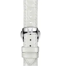 Tissot T852036795 16mm Lug White Leather Strap