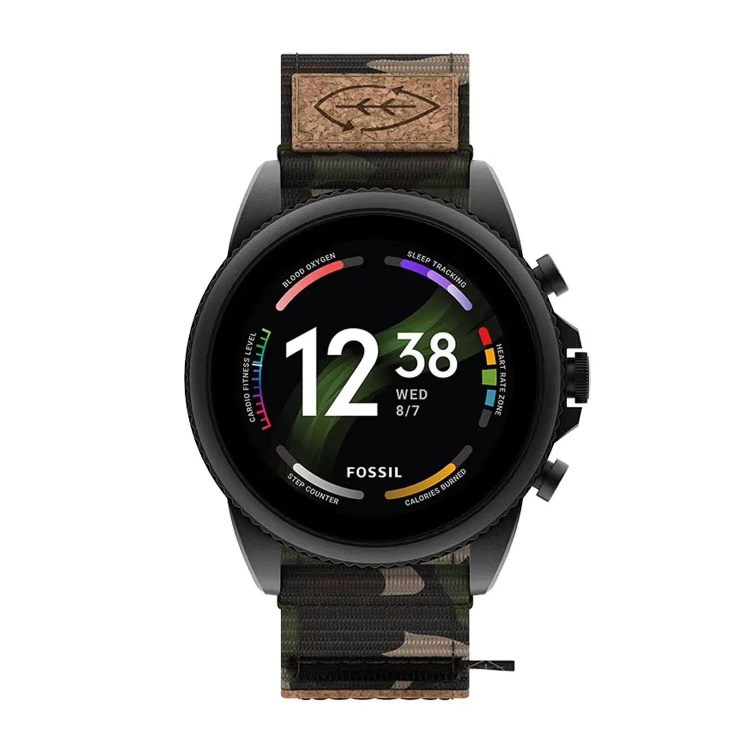 FOSSIL Generation 6 Touchscreen Smartwatch FTW4063 Men&#039;s Camouflage