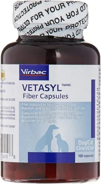 Vetasyl Fiber Supplement 100 Capsules